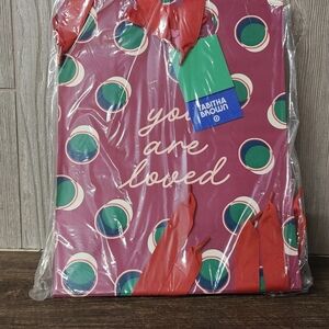 6 Pk Of Tabitha Brown 'You Are Loved' Gift Bag - Pink & Green